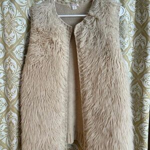Xhilaration Knit Sweater Vest in Beige